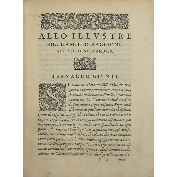 Le Metamorfosi di Ovidio by Giovanni Andrea Dell'Anguillara
