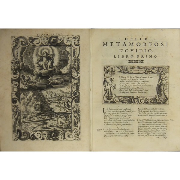 Le metamorfosi di Ovidio - Libreria Antiquaria Giulio Cesare