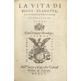 La vita di Esopo La vita di Esopo