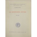 La sentenza civile. Studi