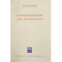 Considerazioni sul giudicato