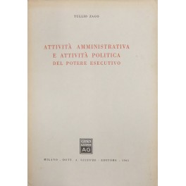 Attività amministrativa e attività politica 