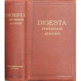 Digesta Iustiniani Augusti recognoverunt et ediderunt