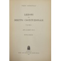 Lezioni di diritto costituzionale. Vol. I - Anno A