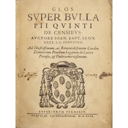 Glos. super bulla Glos. super bulla