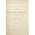 Lezioni di diritto penale (le dottrine generali de