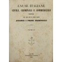 Cause italiane civili, criminali e commerciali