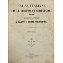 Cause italiane civili, criminali e commerciali