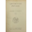 Archivio penale.