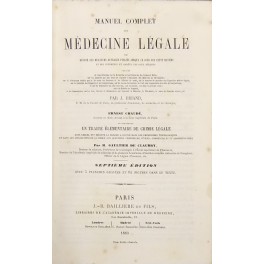 Manuel complet de medecine legale