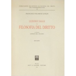 Lezioni e saggi di filosofia del diritto Lezioni e saggi di filosofia del diritto