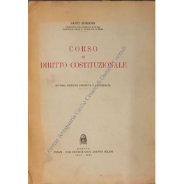 Corso di diritto costituzionale