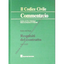 Requisiti del contratto. Art. 1325