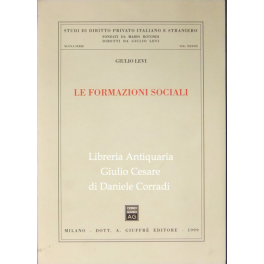 Le formazioni sociali