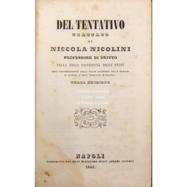 Del tentativo. Trattato Del tentativo. Trattato