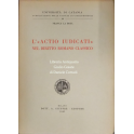 L'actio iudicati nel diritto romano classico