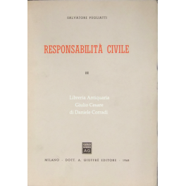 Responsabilità civile. Vol. II