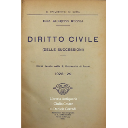 Diritto civile (delle successioni) Diritto civile (delle successioni)