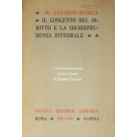 Il concetto del diritto e la giurisprudenza integrale