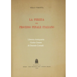 La perizia nel processo penale italiano