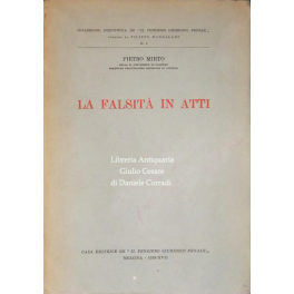 La falsità in atti