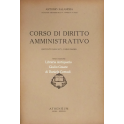 Corso di diritto amministrativo.