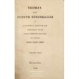 Teoria delle pruove giudiziarie