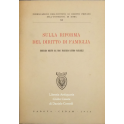 Sulla riforma del diritto di famiglia. 