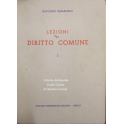 Lezioni di diritto comune. 