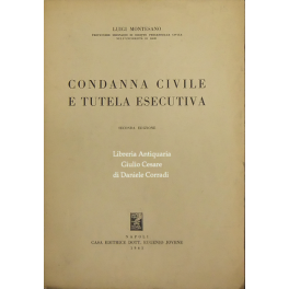 Condanna civile e tutela esecutiva