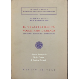 Il trasferimento volontario d'azienda