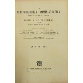 La giurisprudenza amministrativa esposta sistematicamente La giurisprudenza amministrativa esposta sistematicamente
