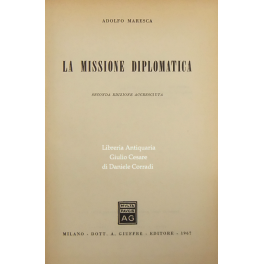 La missione diplomatica