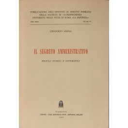 Il segreto amministrativo. 