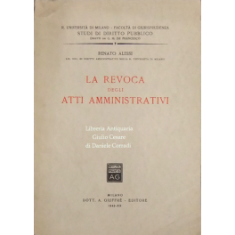 La revoca degli atti amministrativi