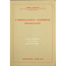 L'ordinamento giuridico finanziario