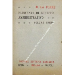 Elementi di diritto amministrativo Elementi di diritto amministrativo