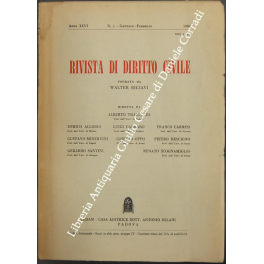 Rivista di diritto civile Rivista di diritto civile