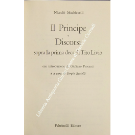 Il Principe. Introduzione e note di Federico Chabo