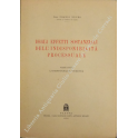 Degli effetti sostanziali dell'indisponibilit&agrave; processuale