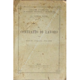 Il contratto di lavoro nel diritto positivo italiano