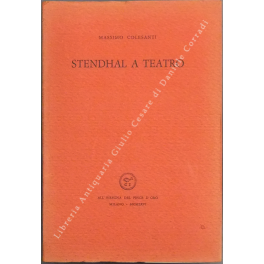 Stendhal a teatro Stendhal a teatro