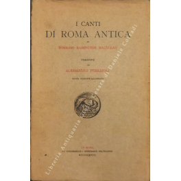 I canti di Roma antica I canti di Roma antica