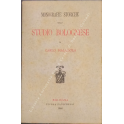 Monografie storiche sullo studio bolognese