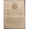 Editto Ferdinando IV