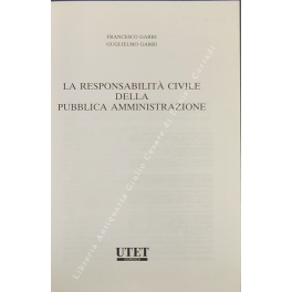 La responsabilità civile della pubblica amministrazione