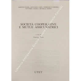 Società cooperative e mutue assicuratrici