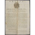 Editto Ferdinando IV