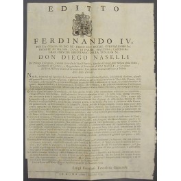 Editto Ferdinando IV Editto Ferdinando IV