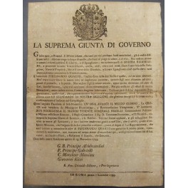 La suprema giunta di governo La suprema giunta di governo